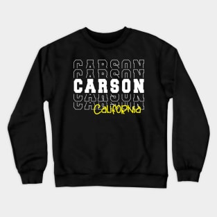 Carson city California Carson CA Crewneck Sweatshirt